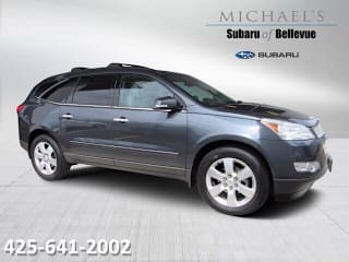 2010 Chevrolet Traverse LTZ 1GNLVHED4AJ212069 2010 Chevrolet Traverse LTZ