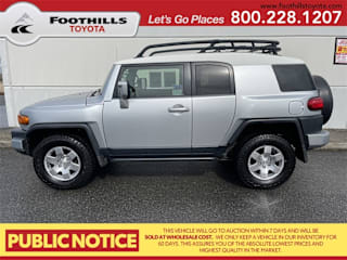 2007 Toyota FJ Cruiser Base JTEBU11F870082720 2007 Toyota FJ Cruiser Base