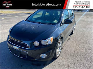 2012 Chevrolet Sonic LTZ 1G1JF6SB2C4206186 2012 Chevrolet Sonic LTZ