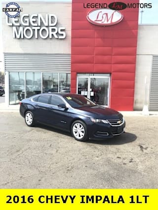 2016 Chevrolet Impala 2G1105SA8G9168002 2016 Chevrolet Impala