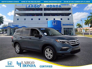2018 Honda Pilot LX 5FNYF5H18JB015084 2018 Honda Pilot LX