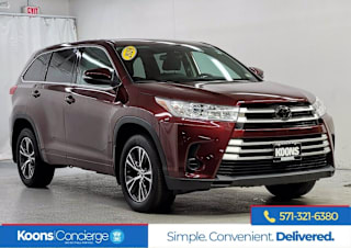 2018 Toyota Highlander LE 5TDBZRFH7JS839299 2018 Toyota Highlander LE