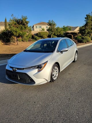 2020 Toyota Corolla LE 5YFEPRAEXLP107650 2020 Toyota Corolla LE