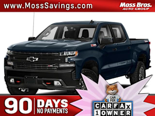2020 Chevrolet Silverado 1500 LT Trail Boss 1GCPYFED5LZ338189 2020 Chevrolet Silverado 1500 LT Trail Boss