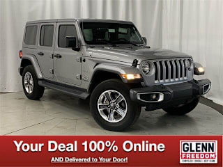 2018 Jeep Wrangler Unlimited Sahara 1C4HJXEN3JW223094 2018 Jeep Wrangler Unlimited Sahara