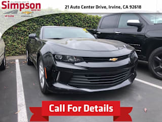 2018 Chevrolet Camaro LT 1G1FB1RX6J0164826 2018 Chevrolet Camaro LT