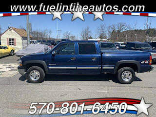 2002 Chevrolet Silverado 1500HD LT 1GCGK13U72F206154 2002 Chevrolet Silverado 1500HD LT