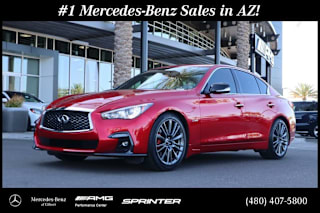 2019 Infiniti Q50 Red Sport 400 JN1FV7AP3KM760373 2019 Infiniti Q50 Red Sport 400