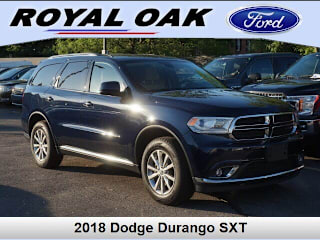 2018 Dodge Durango SXT 1C4RDJAG8JC262331 2018 Dodge Durango SXT