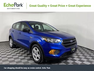 2019 Ford Escape S 1FMCU0F74KUA46833 2019 Ford Escape S