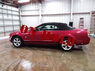 2009 Ford Mustang V6 Deluxe 1ZVHT84N895122827 2009 Ford Mustang V6 Deluxe