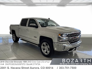 2018 Chevrolet Silverado 1500 LTZ 3GCPCSEC9JG597070 2018 Chevrolet Silverado 1500 LTZ