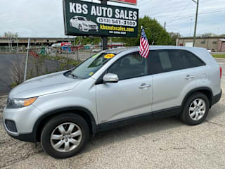 2013 Kia Sorento LX 5XYKTCA61DG421942 2013 Kia Sorento LX