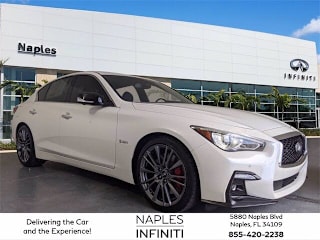 2018 Infiniti Q50 Red Sport 400 JN1FV7AP3JM461559 2018 Infiniti Q50 Red Sport 400