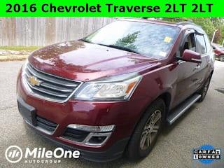 2016 Chevrolet Traverse LT 1GNKRHKD7GJ263322 2016 Chevrolet Traverse LT