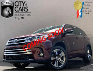 2018 Toyota Highlander Limited Platinum 5TDDZRFH0JS851061 2018 Toyota Highlander Limited Platinum