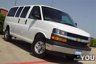 2019 Chevrolet Express Passenger LT 2500 1GAWGFFP4K1256869 2019 Chevrolet Express Passenger LT 2500