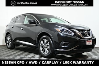 2018 Nissan Murano S 5N1AZ2MHXJN142300 2018 Nissan Murano S