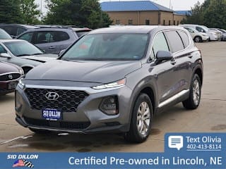 2019 Hyundai Santa Fe SE 2.4L 5NMS2CAD5KH101205 2019 Hyundai Santa Fe SE 2.4L