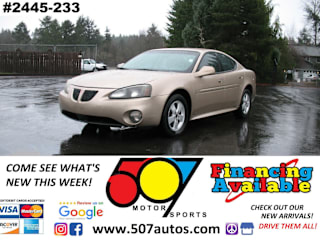 2005 Pontiac Grand Prix Base 2G2WP522751340814 2005 Pontiac Grand Prix Base