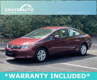 2012 Honda Civic LX 19XFB2F50CE104907 2012 Honda Civic LX