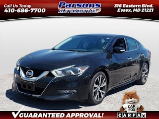 2017 Nissan Maxima 3.5 SV 1N4AA6AP1HC422097 2017 Nissan Maxima 3.5 SV