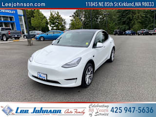 2021 Tesla Model Y Long Range 5YJYGDEEXMF096253 2021 Tesla Model Y Long Range