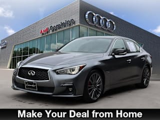 2018 Infiniti Q50 Red Sport 400 JN1FV7AP0JM461244 2018 Infiniti Q50 Red Sport 400