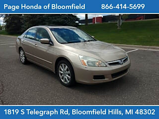2007 Honda Accord EX-L V-6 1HGCM66507A007883 2007 Honda Accord EX-L V-6