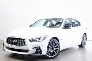 2018 Infiniti Q50 Red Sport 400 JN1FV7AR4JM481093 2018 Infiniti Q50 Red Sport 400