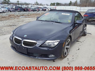 2008 BMW 6 Series 650i WBAEB53528CX63827 2008 BMW 6 Series 650i
