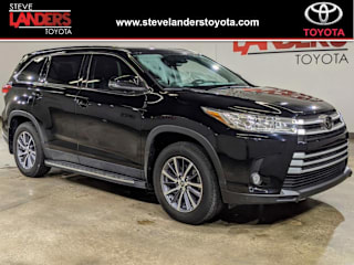 2019 Toyota Highlander XLE 5TDKZRFH8KS550823 2019 Toyota Highlander XLE