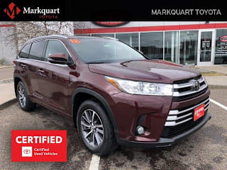 2018 Toyota Highlander XLE 5TDJZRFH3JS821958 2018 Toyota Highlander XLE