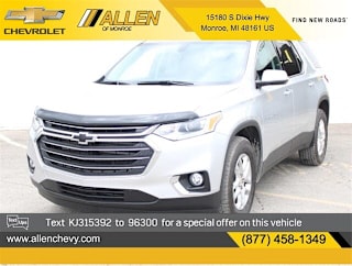 2019 Chevrolet Traverse LT Cloth 1GNERGKW2KJ315392 2019 Chevrolet Traverse LT Cloth