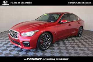 2017 Infiniti Q50 Red Sport 400 JN1FV7AR1HM871269 2017 Infiniti Q50 Red Sport 400