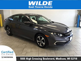2019 Honda Civic LX 2HGFC2F66KH577737 2019 Honda Civic LX