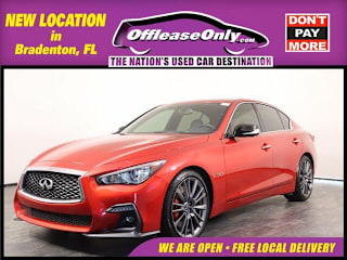 2018 Infiniti Q50 Red Sport 400 JN1FV7AP1JM460068 2018 Infiniti Q50 Red Sport 400