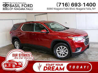 2018 Chevrolet Traverse LT Cloth 1GNEVGKW4JJ187280 2018 Chevrolet Traverse LT Cloth