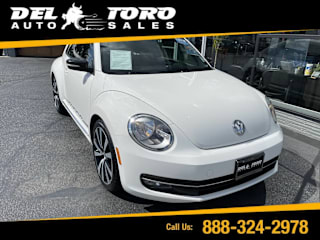 2012 Volkswagen Beetle White Turbo PZEV 3VWVA7AT2CM605107 2012 Volkswagen Beetle White Turbo PZEV