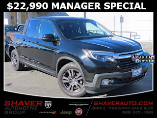 2018 Honda Ridgeline Sport 5FPYK2F10JB000972 2018 Honda Ridgeline Sport
