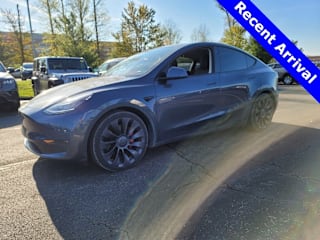 2020 Tesla Model Y 5YJYGDEF2LF000879 2020 Tesla Model Y