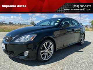 2008 Lexus IS 250 Base JTHBK262385080687 2008 Lexus IS 250 Base