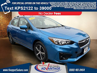 2019 Subaru Impreza Premium 4S3GTAC69K3702122 2019 Subaru Impreza Premium