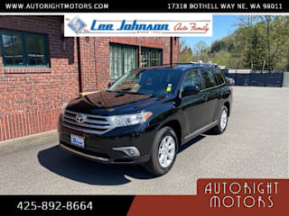 2012 Toyota Highlander Base 5TDZK3EH2CS075270 2012 Toyota Highlander Base