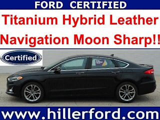 2020 Ford Fusion Hybrid Titanium 3FA6P0RU0LR129880 2020 Ford Fusion Hybrid Titanium