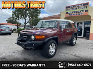 2008 Toyota FJ Cruiser Base JTEBU11F18K021828 2008 Toyota FJ Cruiser Base