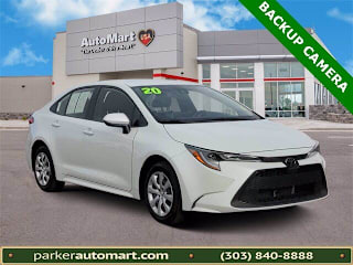 2020 Toyota Corolla LE JTDEPRAE3LJ025330 2020 Toyota Corolla LE
