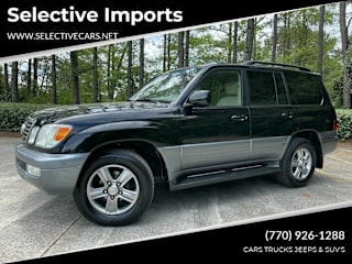 2006 Lexus LX 470 Base JTJHT00WX64017630 2006 Lexus LX 470 Base
