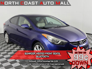2013 Hyundai Elantra Limited KMHDH4AE6DU581039 2013 Hyundai Elantra Limited