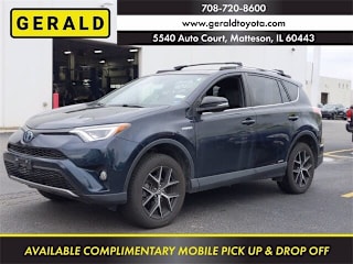 2018 Toyota RAV4 Hybrid SE JTMJJREV3JD154688 2018 Toyota RAV4 Hybrid SE
